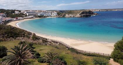 Duplex Laura in Punta Grossa with Sea View, Shared Pool, Private Terrace and Garden