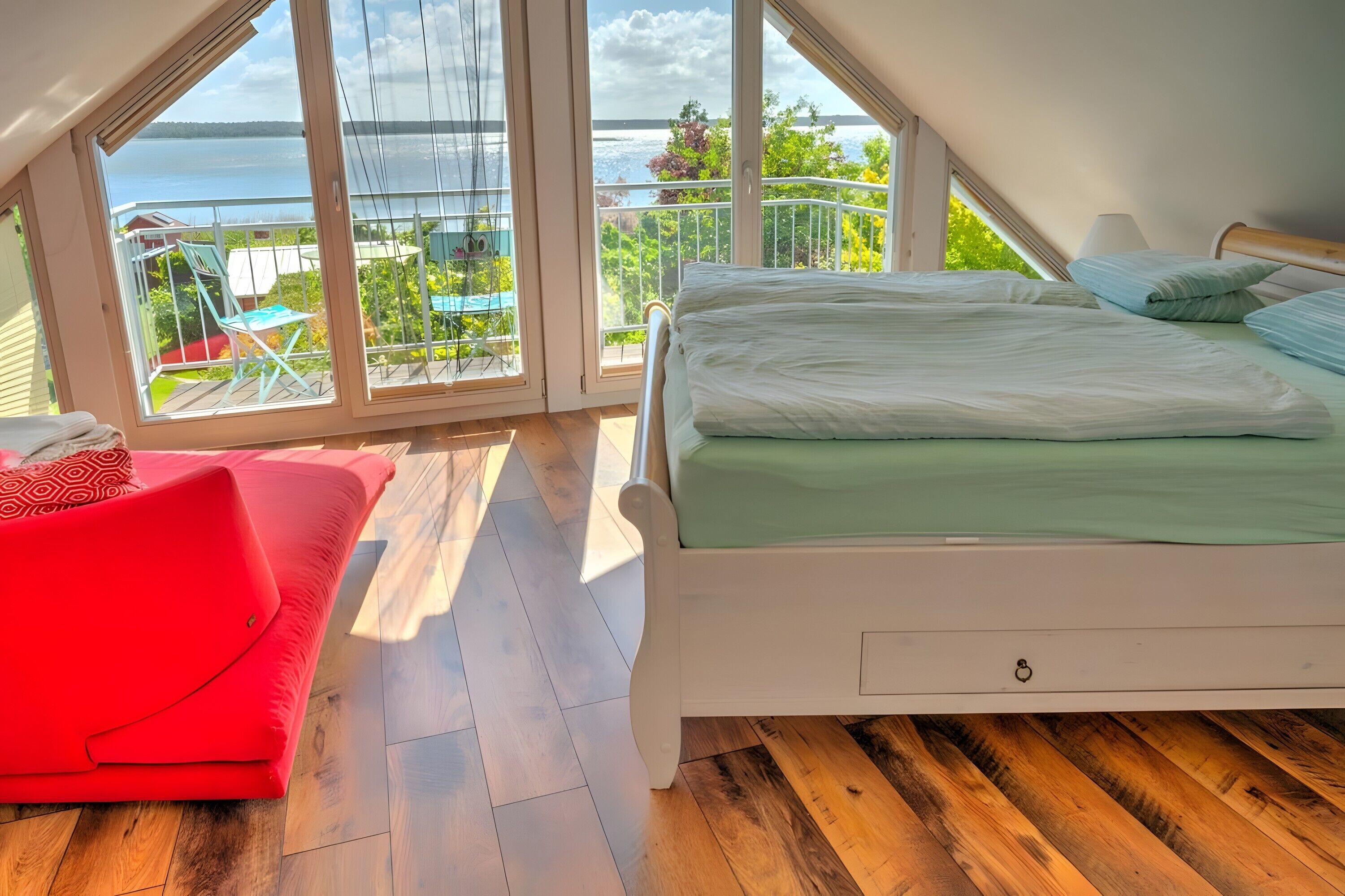 2 chambres, fer et planche à repasser, Wi-Fi, draps fournis