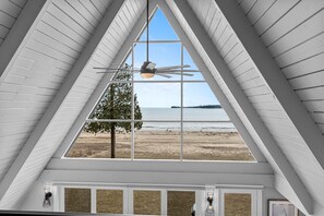 Interior - Moonlight Bay Retreat, Waterfront home near Cana Island. (Baileys Harbor)