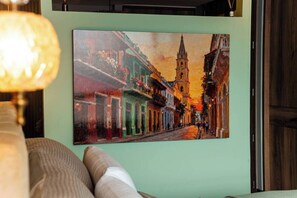 Interior - Appreciate Bogotá sunsets from the 22nd FL of this cozy, fully furnished studio. (Bogota)