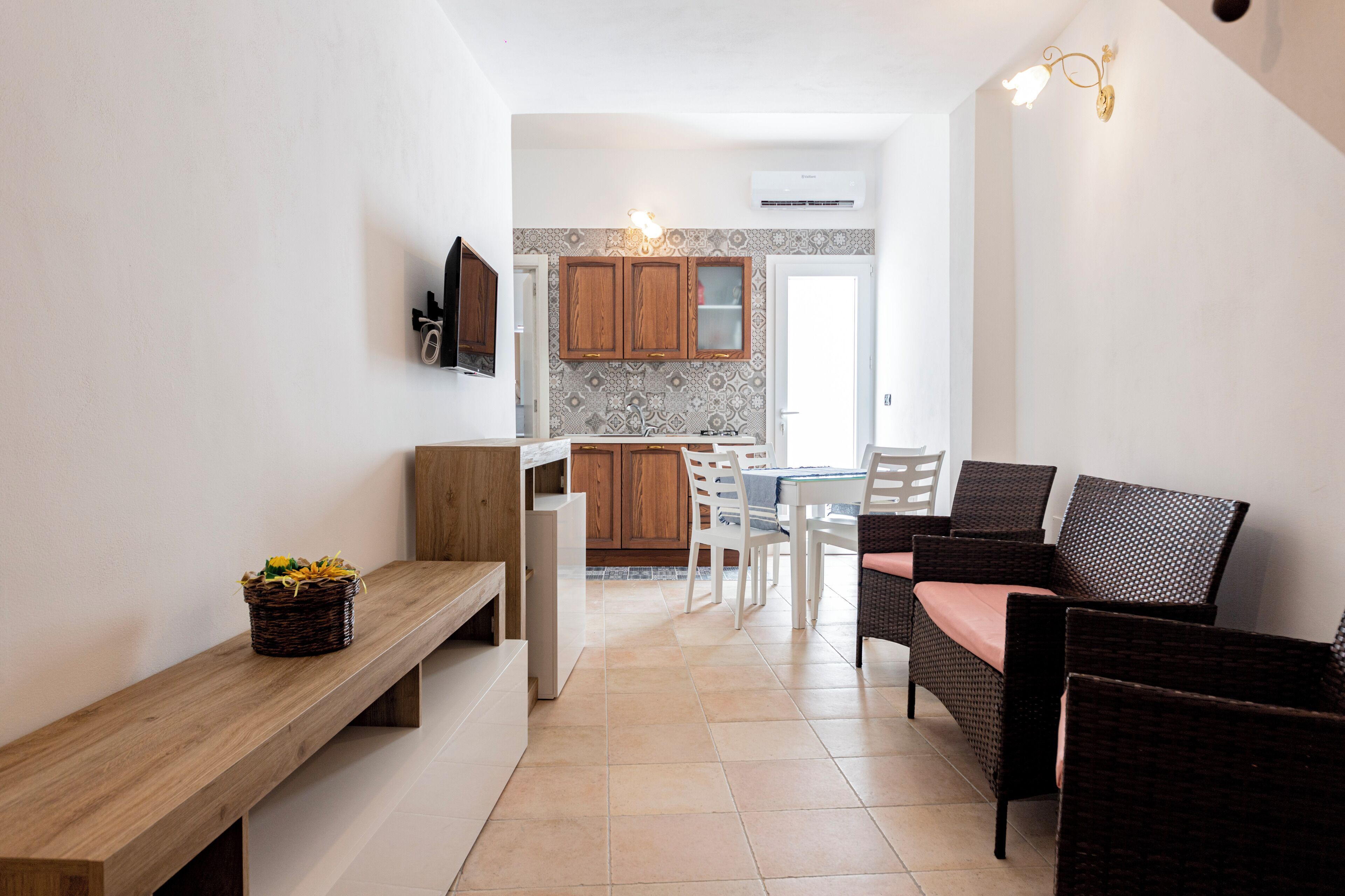 Fridge, stovetop, cookware/dishes/utensils