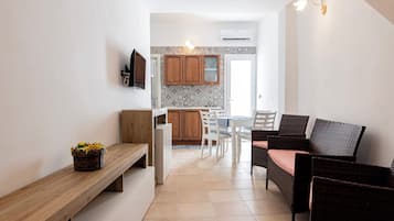 Fridge, stovetop, cookware/dishes/utensils