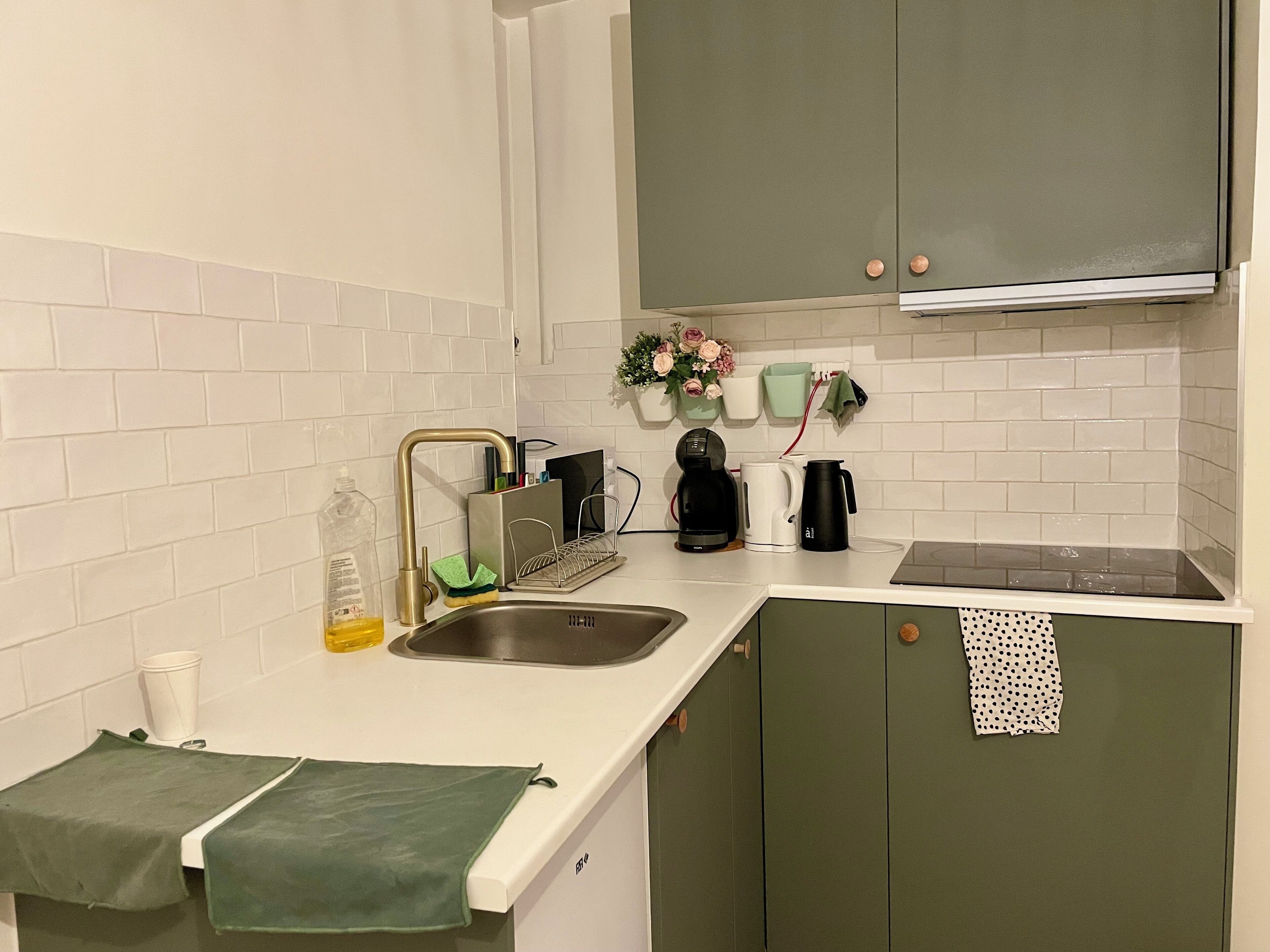 電子レンジ、コンロ