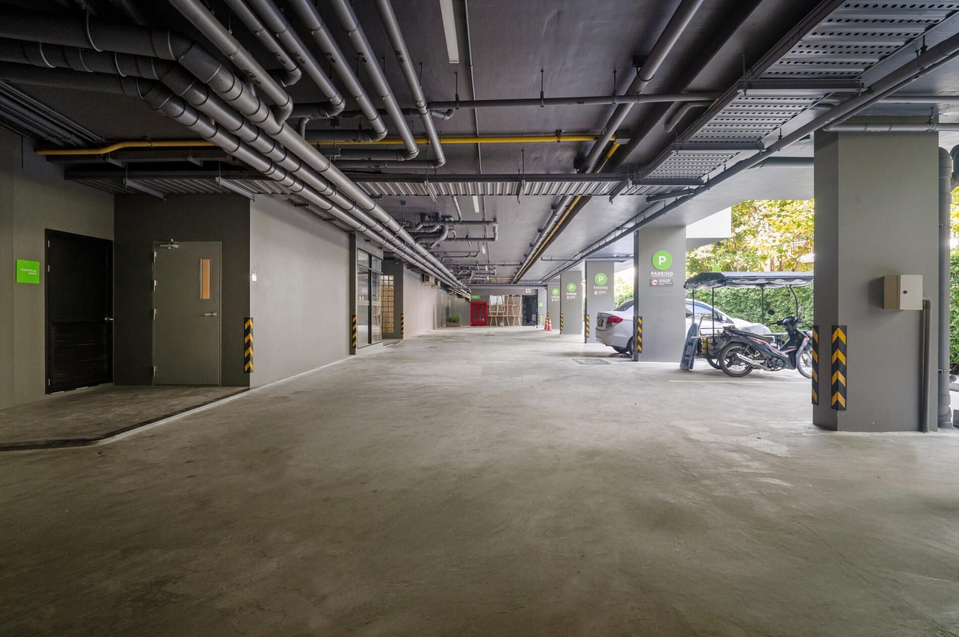 ดีลักซ์อพาร์ทเมนท์ (0 Bedroom) | บริเวณที่พัก