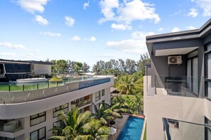 Apartment (1 Bedroom) | Property grounds - Wyndham Gardens 2413 Elegant Studio Forest View (Sa Khu)