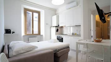 1 Schlafzimmer, Bügeleisen/Bügelbrett, kostenloses WLAN, Bettwäsche