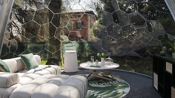 Overnatningsstedets område