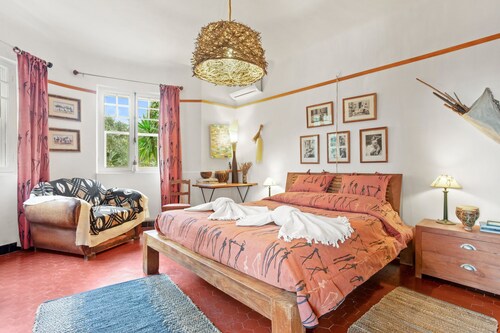 Chambre d’hôtes « Chambre Taroudant » avec vue mer, Wi-Fi et climatisation