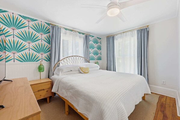 Apartment, Multiple Beds, Patio, Garden View (The Pearl Unit B) | 2 bedrooms, individually decorated, individually furnished - The Pearl Unit B, Stay for 4 (St. Augustine)