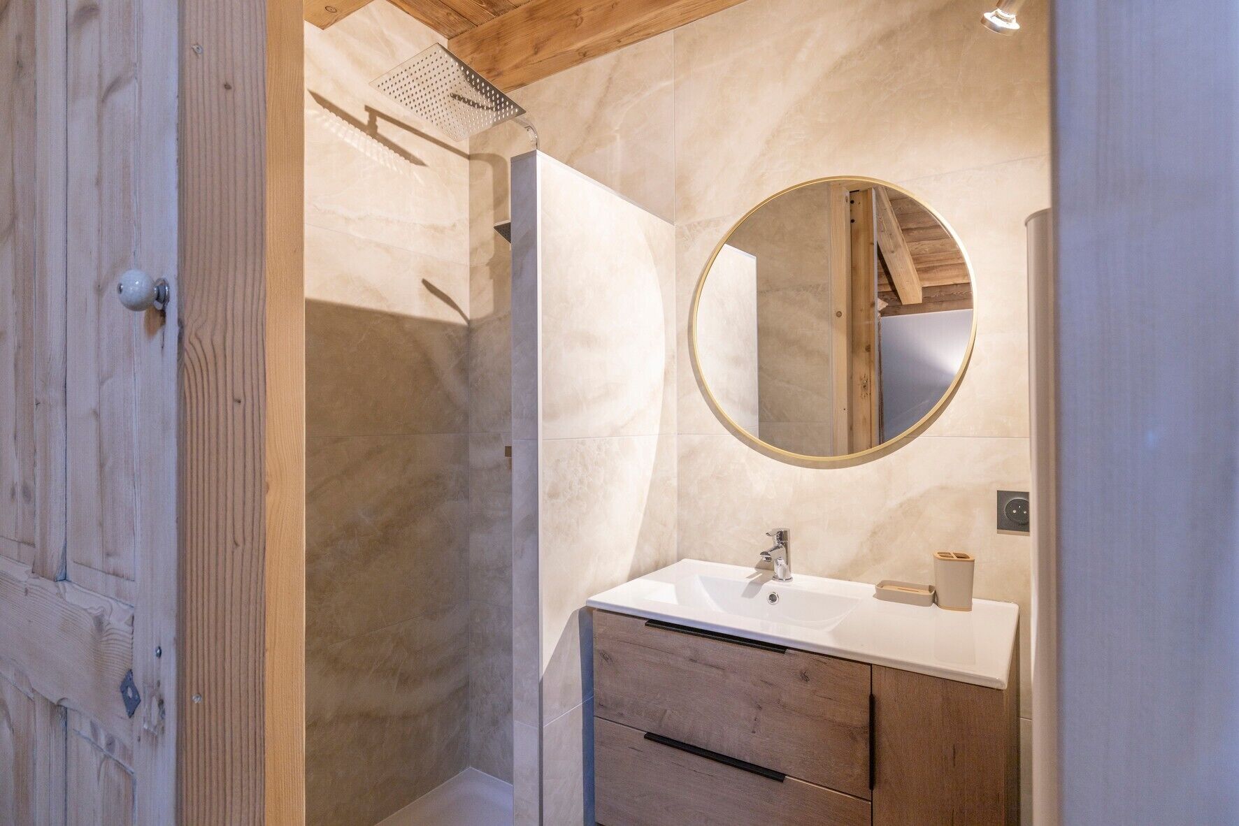 Dusche, Handtücher