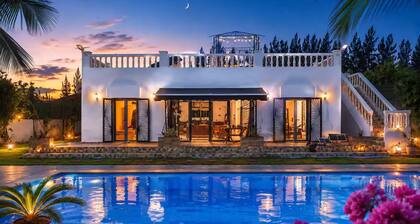 Villa Aronora avec piscine privée et barbecue