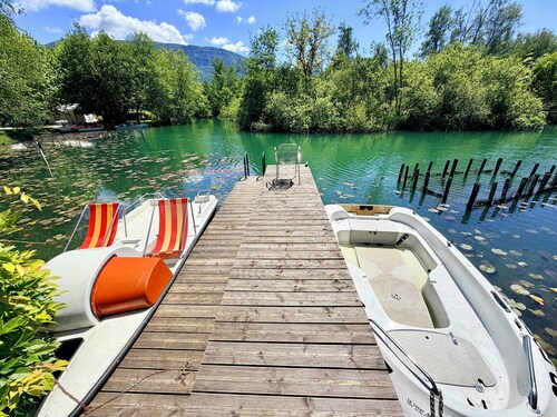 Les nénuphars, magnifique villa au bord du canal !