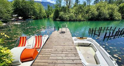 Les nénuphars, magnifique villa au bord du canal !