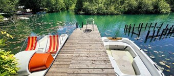 Les Nénuphars, magnifique villa au bord du canal