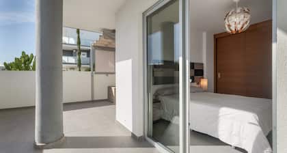 Holiday Apartment 'Las Terrazas II' with Sea View, Wi-Fi and Air Conditioning