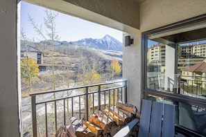 Apartment, Resort View, Mountainside No Resort Fee | Balcony - The Plaza Crested Butte (Crested Butte)