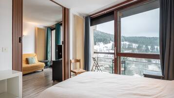 1 soveværelse, sengetøj