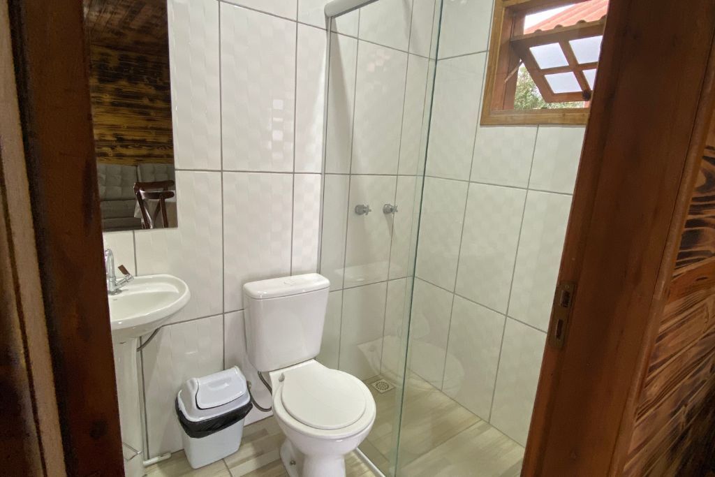 Hair dryer, towels, toilet paper