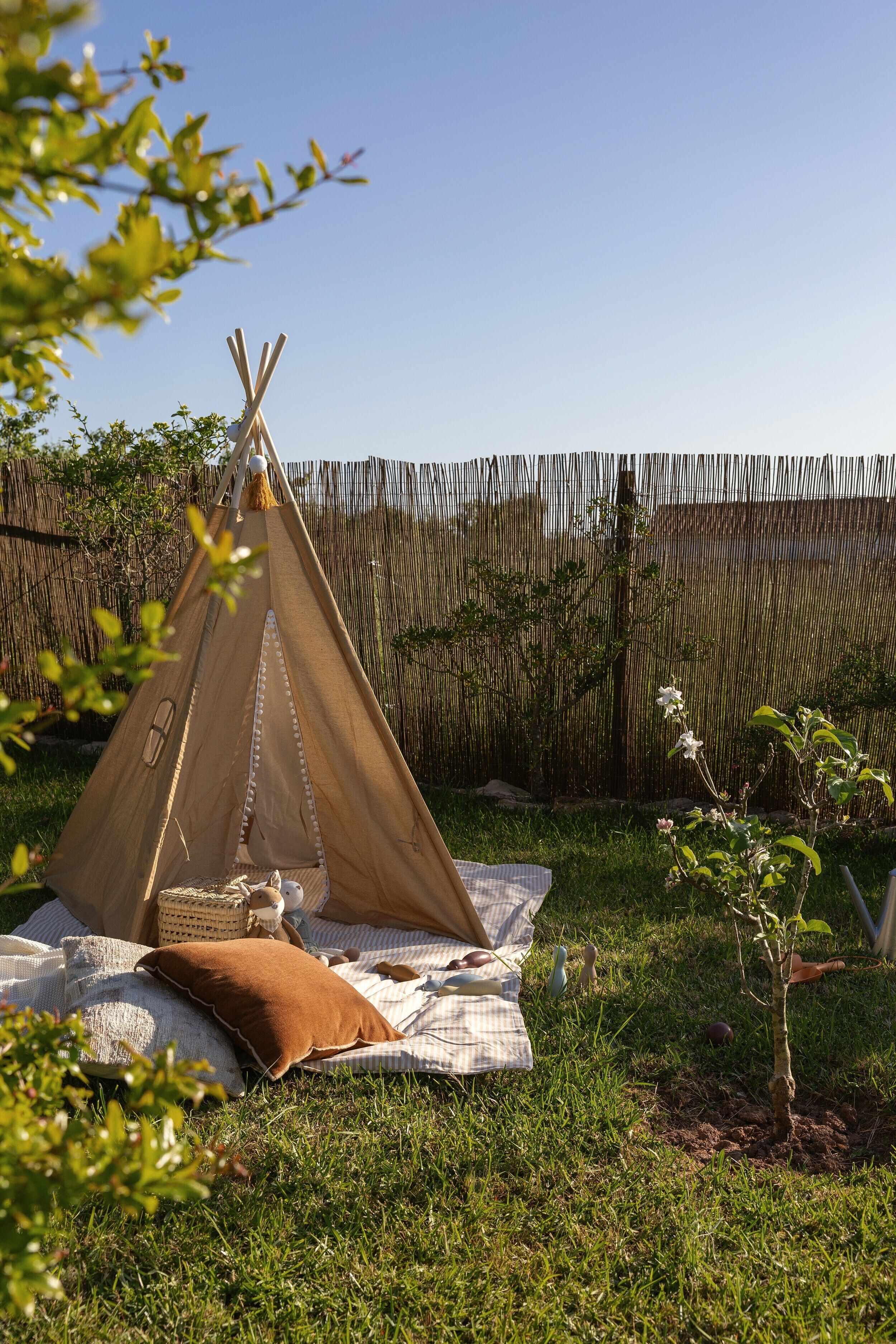 Overnatningsstedets område