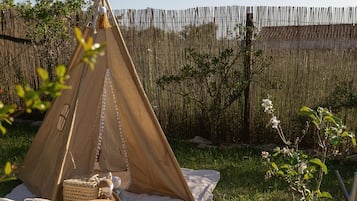 Overnatningsstedets område