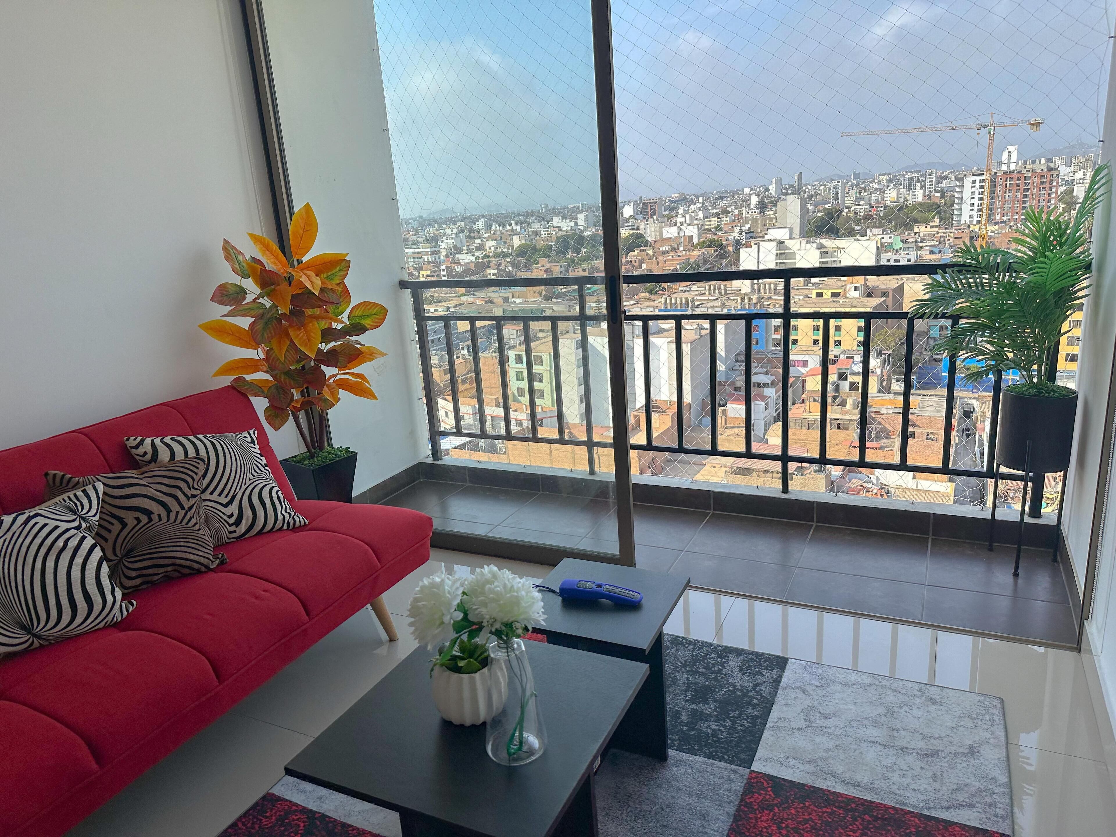 Apartment, 2 Bedrooms, Non Smoking, City View | Living area