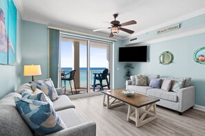 Smart TV - Huge Balcony-Amazing views - 3BR/3Bath (Panama City Beach)
