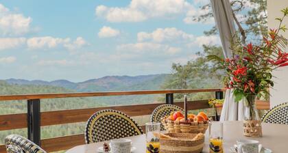 Villa « Gßte avec Vue Panoramique » avec Piscine Privée, Terrasse et Wi-Fi