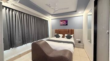 Deluxe-huone, kaupunkinäköala