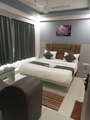 Deluxe kamer, uitzicht op de stad