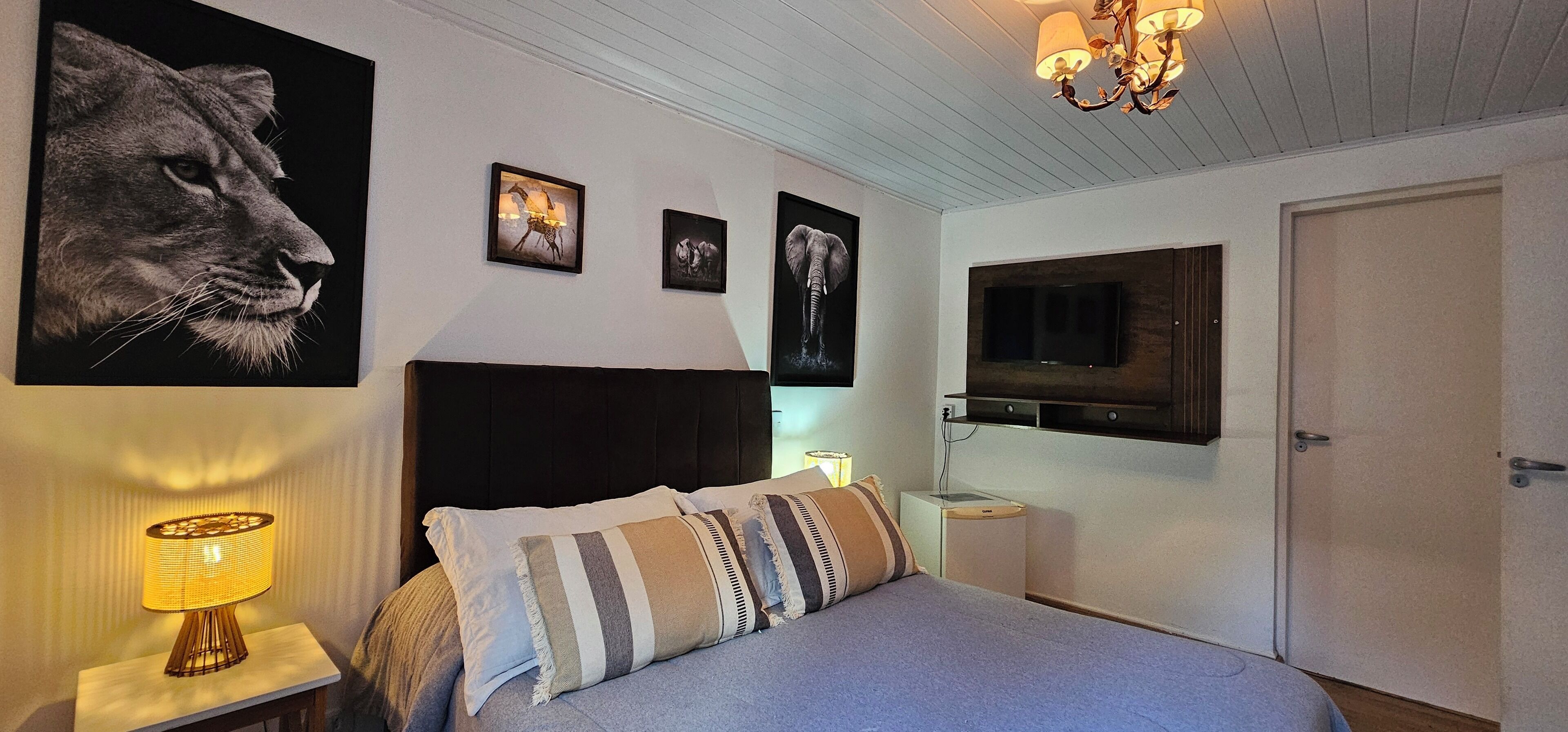 Családi szoba, több ágy, nemdohányzó, kilátással a kertre