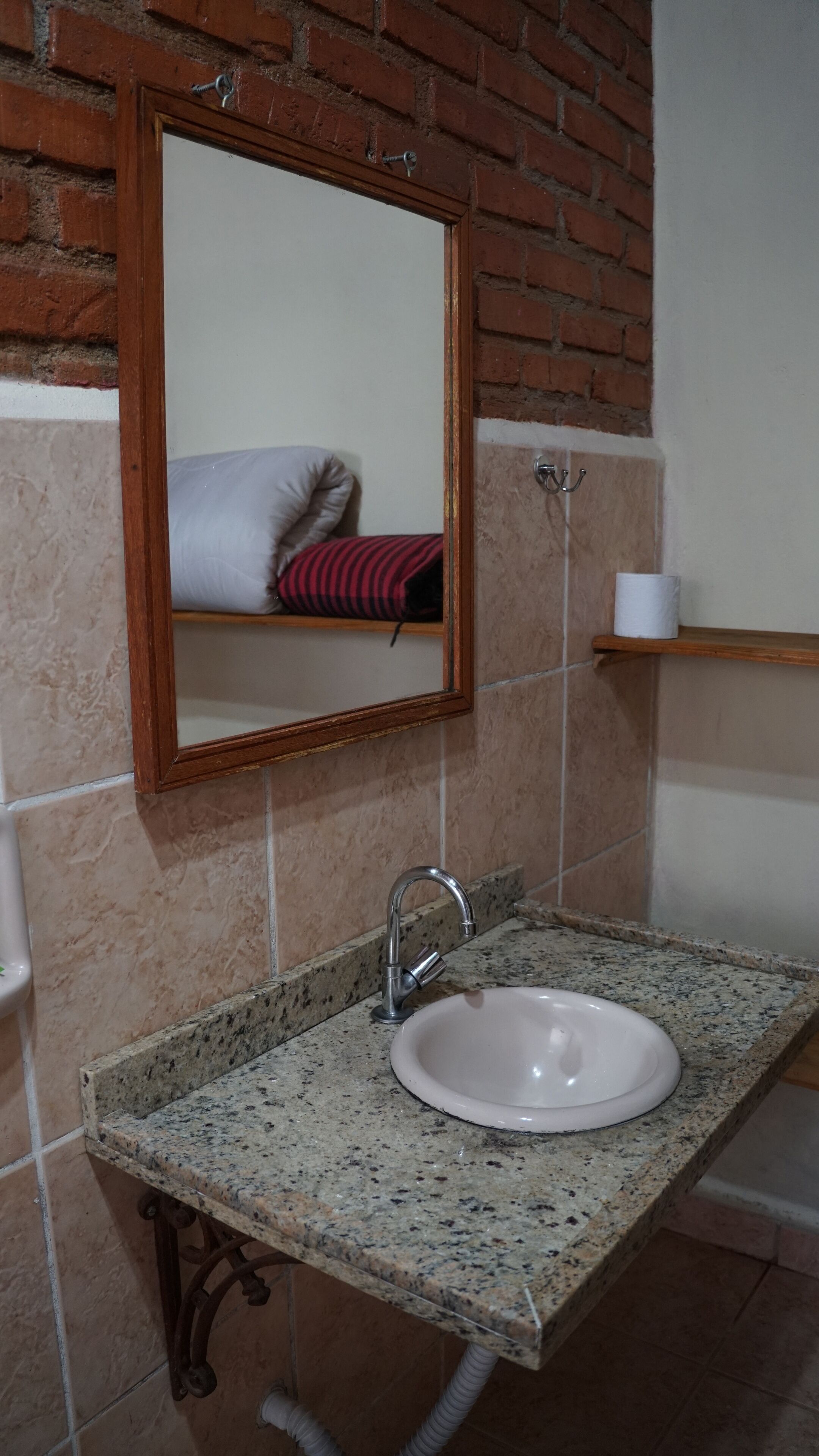 Towels, soap, toilet paper