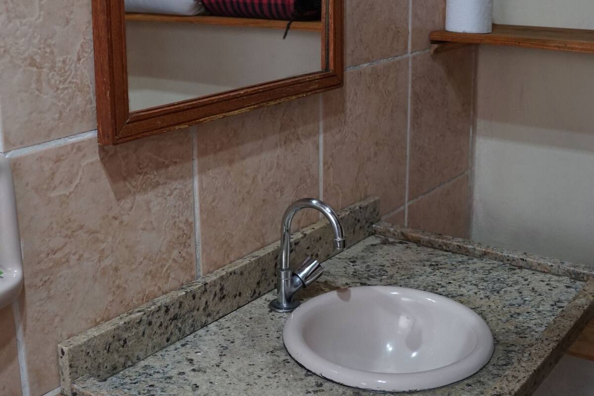Towels, soap, toilet paper