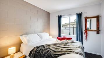 2 chambres, fer et planche Ă repasser, Wi-Fi, draps fournis