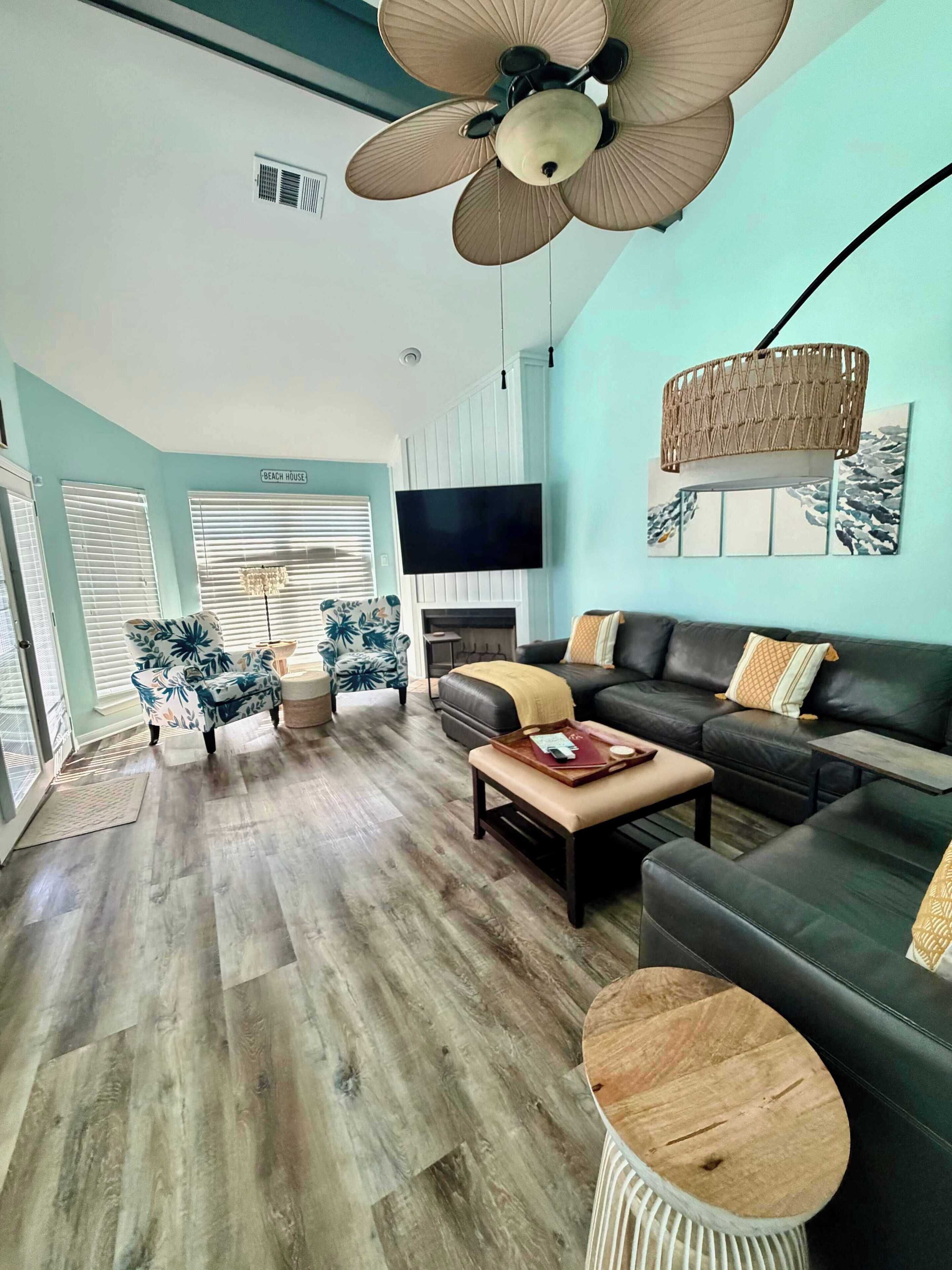 Townhome, Multiple Beds, Patio (Saltwater Solace) | Living area
