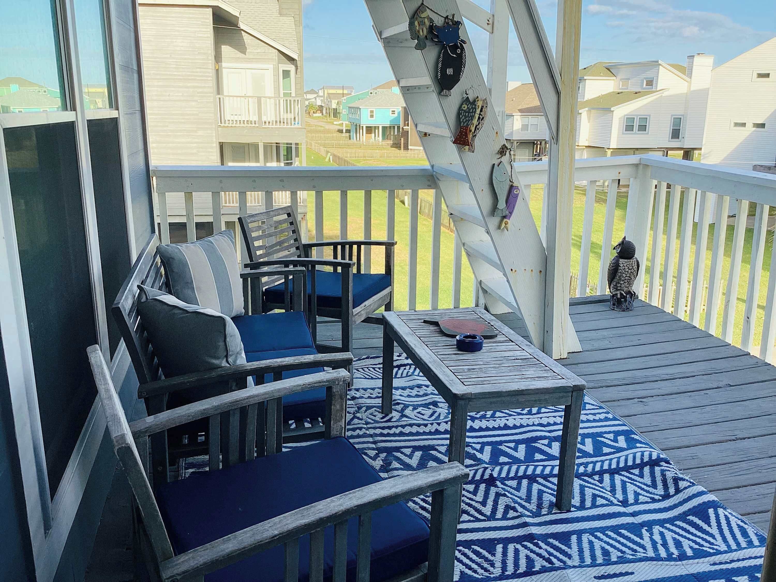 Stadtwohnung, Mehrere Betten, Terrasse (Saltwater Solace) | Terrasse/Patio