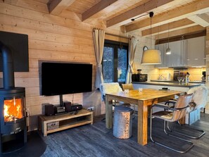 House | Dining - Blockhutte im Harz mit Sauna und Kamin (Goslar)