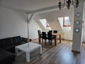 TV - Penthouse apartment in historic monument (Görlitz)