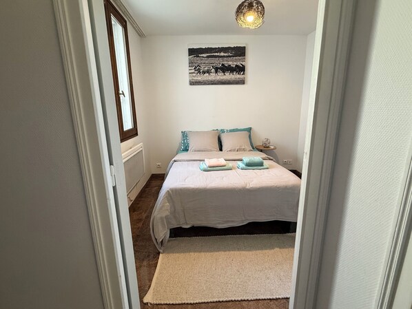 1 bedroom, iron/ironing board, WiFi, bed sheets - THE CHARMING ONE-BEDROOM APARTMENT AT 15 RUE DE LA FRATERNITE (Drancy)