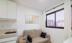 Apartamento básico | Área de estar