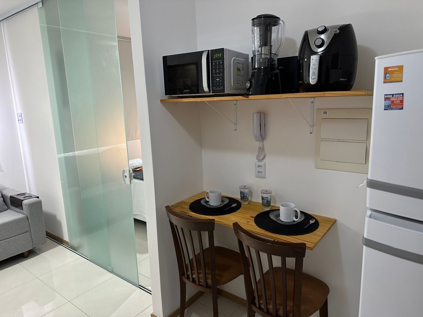 Apartamento básico | Parte interna