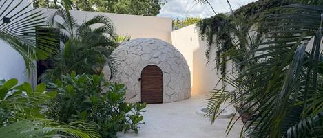 Enceinte de l’hébergement