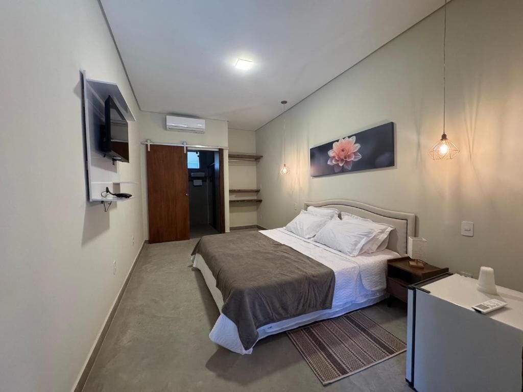 Suíte com cama Queen size | Wi-Fi ฟรี