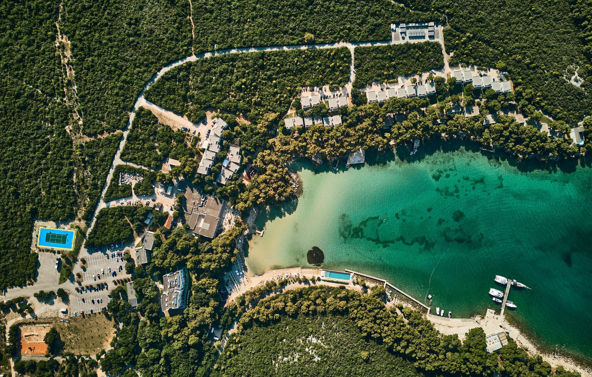 Vue aérienne