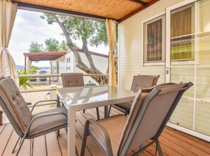 Outdoor dining - Mobile homes Bella vita 2 (Biograd na Moru)