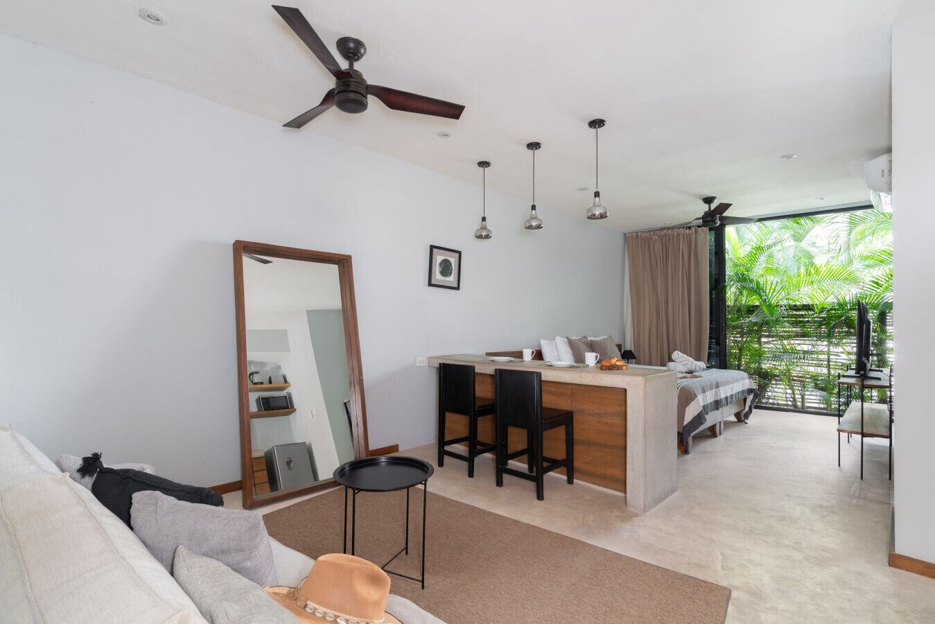 Desk, iron/ironing board, travel crib, WiFi