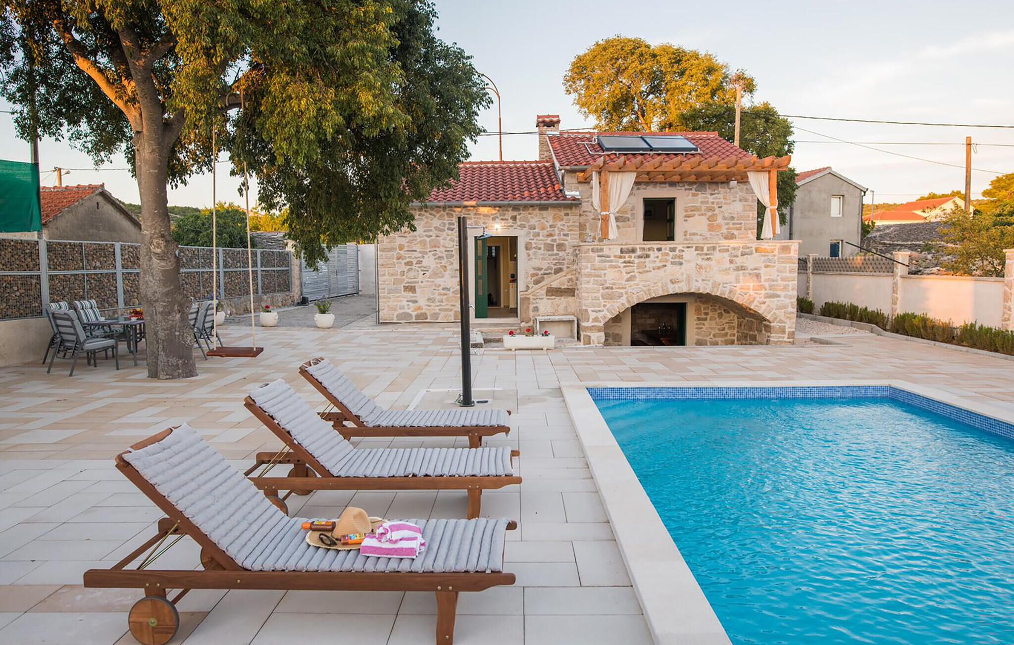 Piscine chauffée
