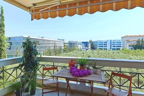 Apartment, 1 Bedroom, Accessible, Balcony | Outdoor dining - Casa Myriam Marousi View & Parking (Marousi)