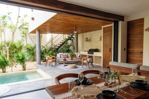 Villa Deluxe, 2 habitaciones, vista al jardín | Vista al jardín