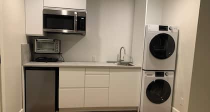 Self contained suite.Central Richmond close to transit and amenities.