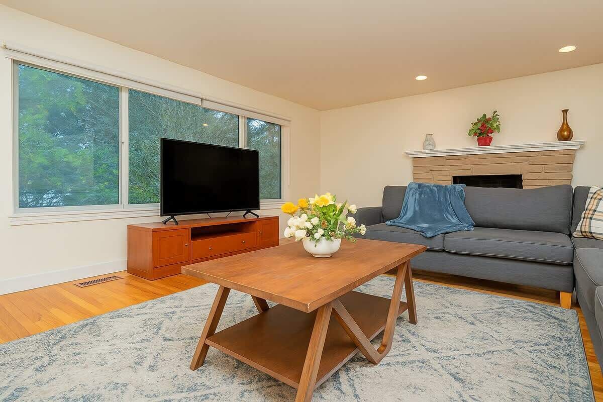 Televisie en een kantoor